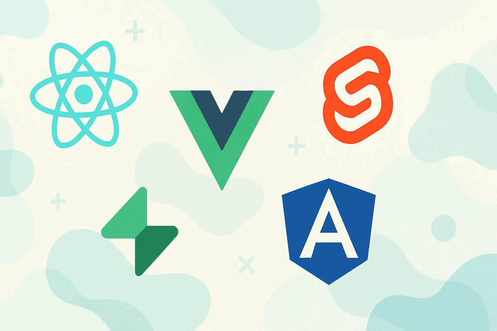 Comparison of popular frontend frameworks: React, Angular, Vue, Svelte, and others - Part 1